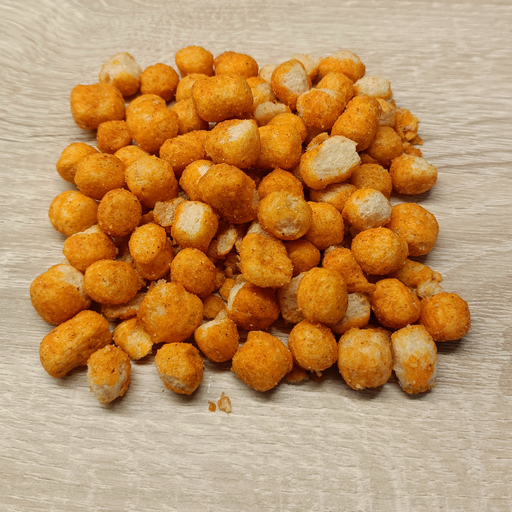[BBQ-PuS-50] BBQ Protein Soy Puffs 30 grams